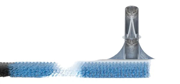 A&B Model 3028 24" Curved Steel Tipped Nylon Body Wall Brush - photo 3 of 11