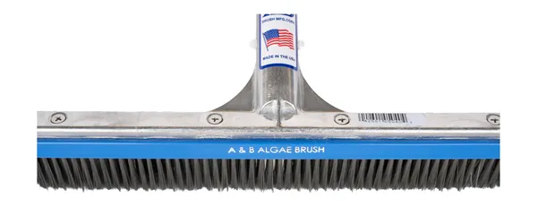 A&B Model 5040 18" Commercial Curved Algae Brush - photo 2 of 6
