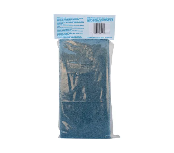 A&B Model 8032 Mr. Scrubber Replacement Pads — 2 Blue Pads Packaged - photo 1 of 2
