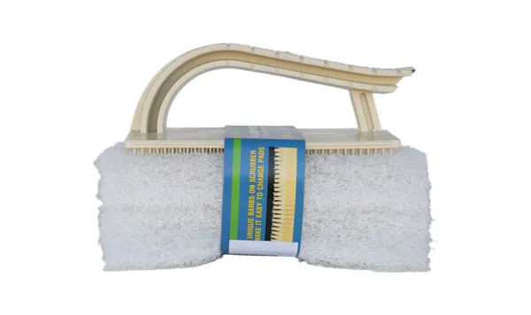 A&B Model 8500 Mr. Scrubber Jr. w/ 2 White Pads — Packaged - photo 1 of 4